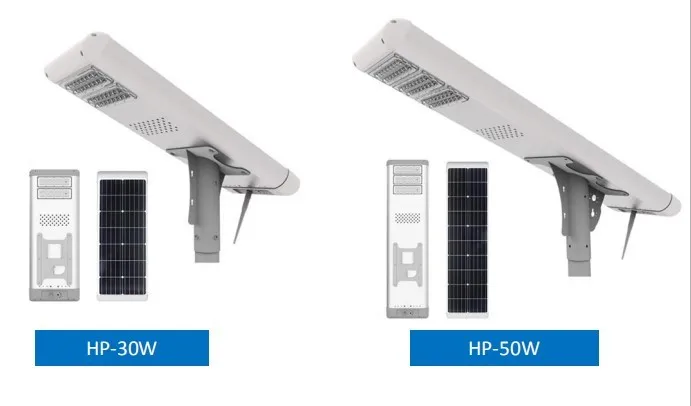 ZIGBEE Outdoor WIFI Function 30W 50W 80W All In One Solar Street Light - ANKUX.COM