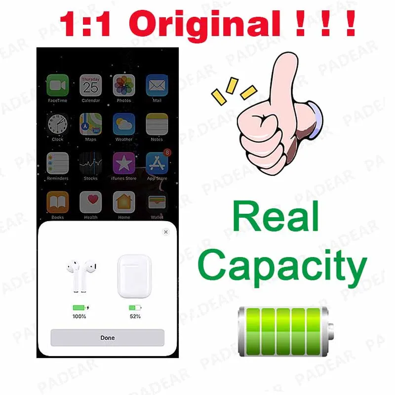 i80 tws 1:1 Size Original Bluetooths Earphone Pop-up Wireless Headphones Bass Stereo Mini Earbud Headset PK I20 I30 I60 i200 - ANKUX.COM