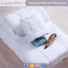 Terry LinenPro Wholesale White Hotel Towel Set 100% Organic Cotton Terry Towel