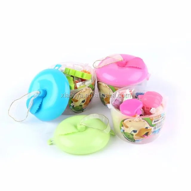 2017 duckey 1 dollar items school gift set plastilina modelin