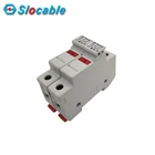 DC 1000V Electric Fuse Holder Ceramic Fuse Switch Boxes with Lamp