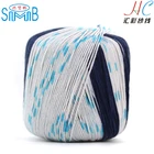changshu knitting skein yarn factory smb direct sale oeko tex long space dyed bamboo yarn for knitting sweater