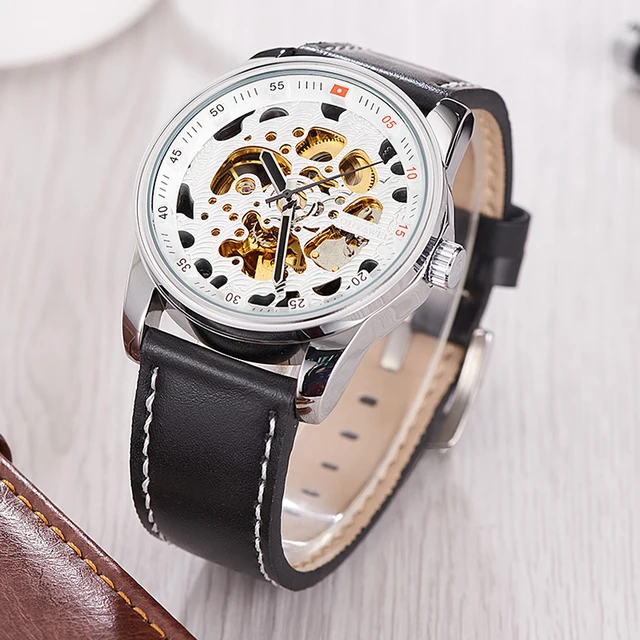 2017 fashion automatic watches made in china oem watch