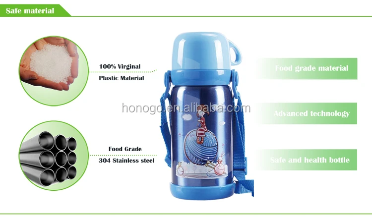 600ml Chinese Keep Hot and Cold Manufacturing Baby Bottle/ Kids Water Bottle