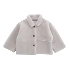 H3808/ Wholesale spruce fashionable winter fur coat for kids
