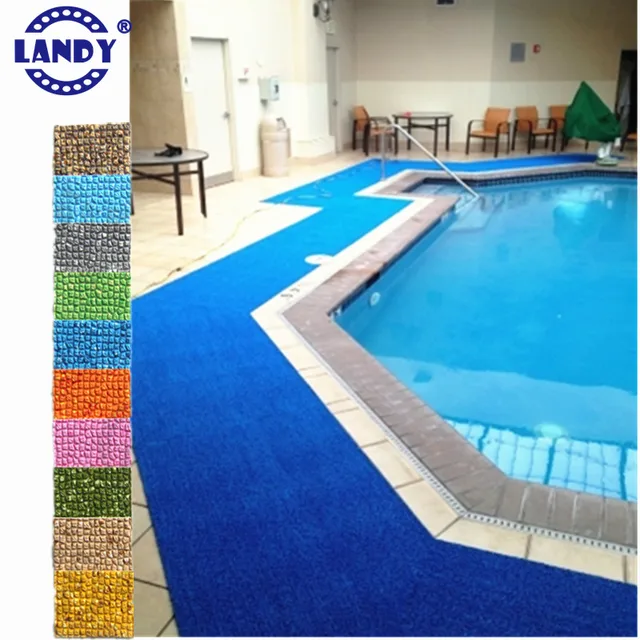 waterproof pvc movable pool floor padding liner decoration