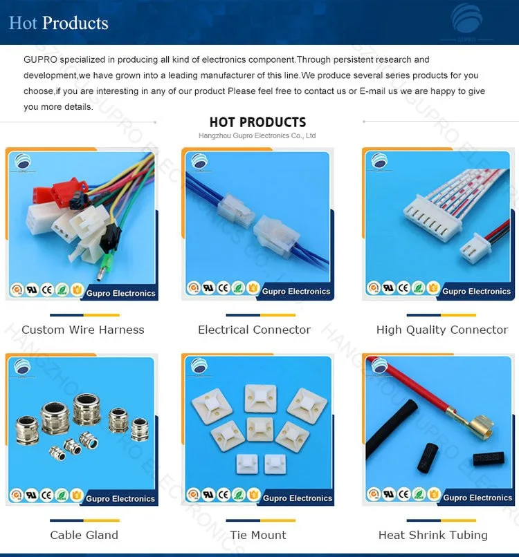 3 Way Motorcycle Auto Wiring Haress Plug Connector Dj7031a-6.3-11 - Buy