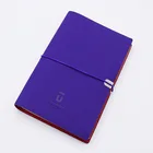 Wholesale cheap custom logo student notebook with elastic strap