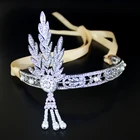 Fashion crystal rhinestone great gatsby headband bridal headwear