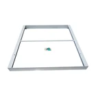 Bright white surface mount 600x600 led panel ceiling frame