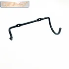 Art wine rack metal wall hanging wire forming Special bending round wrought iron fittings