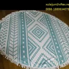 Round Shape and Plain Style cheap round towel beach