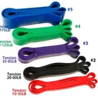 41" Rubber Latex Workout Trainer Bodybuilding Gym Set Pull Up Fitness Exercise Bands