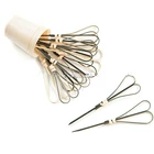 High quality buffet bamboo fruit heart shape sticks