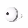 3.0MP bulb hidden camera WiFi 360 Degree surveillance security light bulb camera with SD Card Speaker