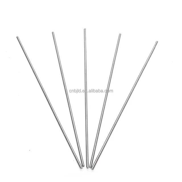 5pcs/set high quality titanium ti grade 5 gr5 metal rods stick