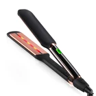 Professional 2 Inch Dual Voltage Hair Straightening Irons Ceramic Tourmaline Infrared Ionic Flat Iron Hair Straightener