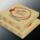 Customized Colored Kraft Corrugated Top Shipping Postal Pizza Box for Food