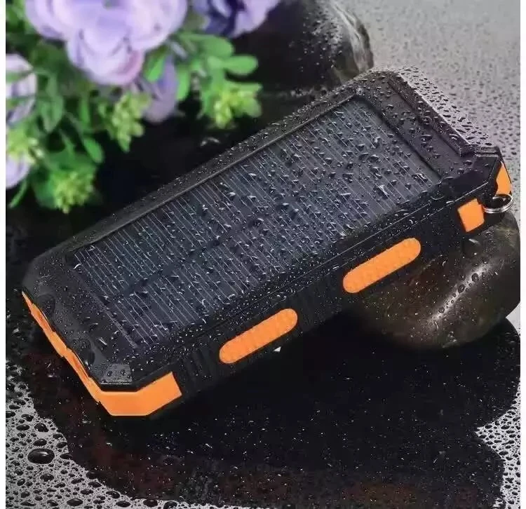 Solar Charger with Urgent Power Bank Compact Durable Waterproof Charges Cell Phone Power Bank While Outdoor Traveling - ANKUX.COM