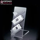 Custom structure counter acrylic mobile phone display stand