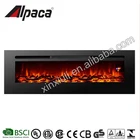 Overheating Protected Remote Style Fireplace Wall Electric 60 Inch Remote Control Decorative Roman Style Wall Mounted Electric Fireplace