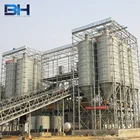 100m3\/h auto cement aggregate concrete batching ready mixing plant