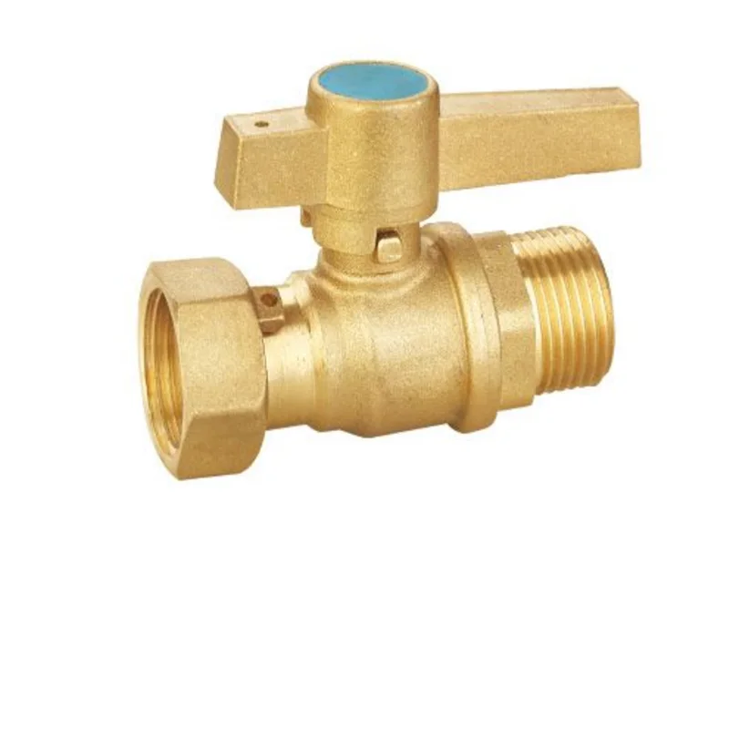 All brass copper high quality water oil gas brass ball valve with Sphenoid handle