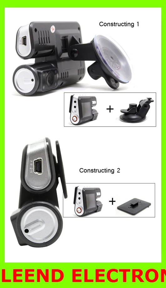 Full HD 720P Dash Cam Car DVR Video Car Camera Recorder Crash Camcorder G-sensor i1000