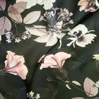 New arrival Digital Print 100% Silk Mesh Scarf, natural silk fabric hijab