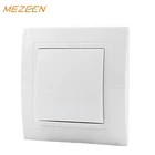 european one gang one way 10A smart switch cheaper price wall switch socket
