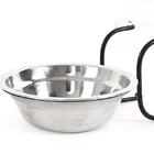 NEW ARRIVAL WINDOW/WALL MOUNT STAINLESS STEEL PET BOWL