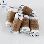 wholesale new design super soft 100% organic cotton muslin swaddle baby blanket