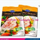 spice plastic packaging bag three side seal bag with zipper