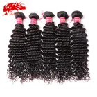 weaves for black women cheap brazilian deep wave hair weave 10a virgin unprocessed hair