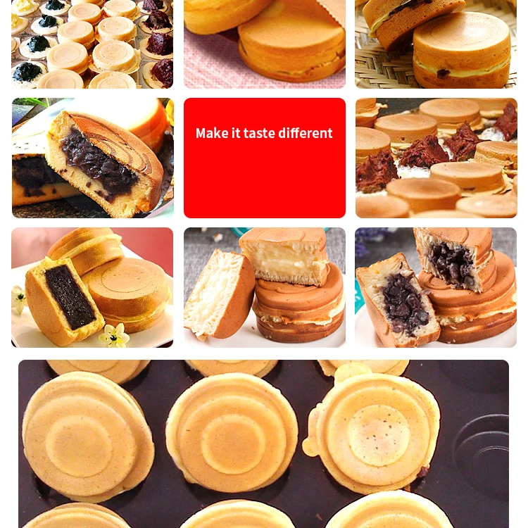 12 Holes Taiwan Red Bean Cup Cake Electric 110v Obanyaki Maker Cake Making Machine