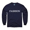 Wholesale Factory Price Solid T Shirt Plain Letter School T Shirt 100% Cotton Custom Logo Printed