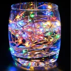 100 Leds Twinkle Lights 33 Ft Copper Wire Lights For Seasonal Holiday Decoration