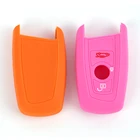 Key parts silicone factory 3 button car key covers fob cases