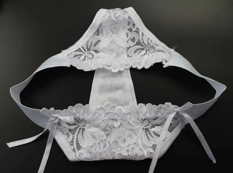 Stock Lace bowknot transparent sey panties women underwear thongs bragas Everyday daily Underwear Women briefs String G String T