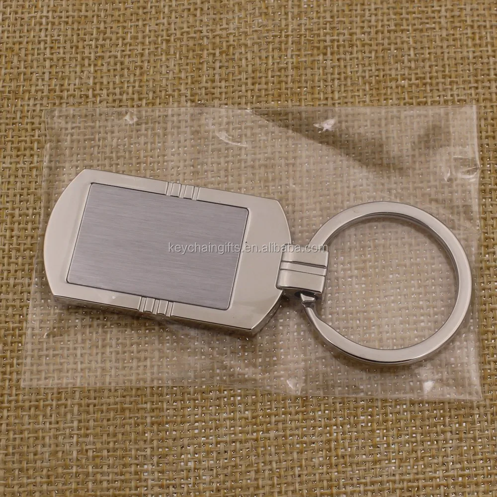 Promotion gifts custom metal blank key tag