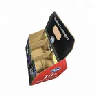 6 pack for 375ml custom printing wine / beer packing paper box