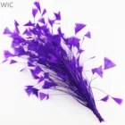 Decorative Hair Accessories Women's Feather Headwear Beautiful Purple Feather Flower Mount