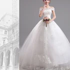 Wholesale high-grade tulle bridesmaid dress lace formal maxi wedding dress 2019 gown
