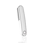 Mini Hair Brush USB Rechargeable Electric Cordless Hair Straightener Brush
