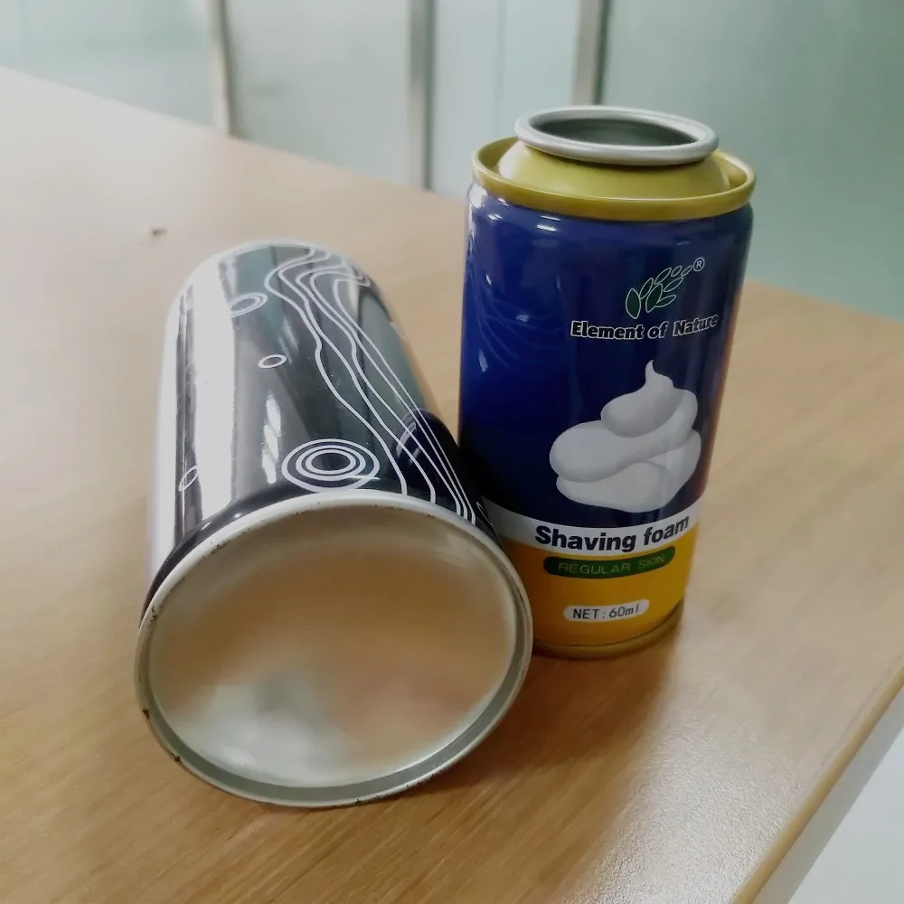 mini empty aerosol spray cans for shaving foam