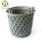 Wholesale wooden laundry baskets hamper baskets