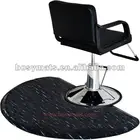 Classical Marbleized Round Salon Chair Mat