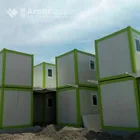Foldable Container house with flat pack house