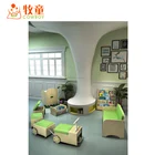 Furniture For Wood 2018 New Wooden Kindergarten Furniture Set Daycare Center Furniture For Kids