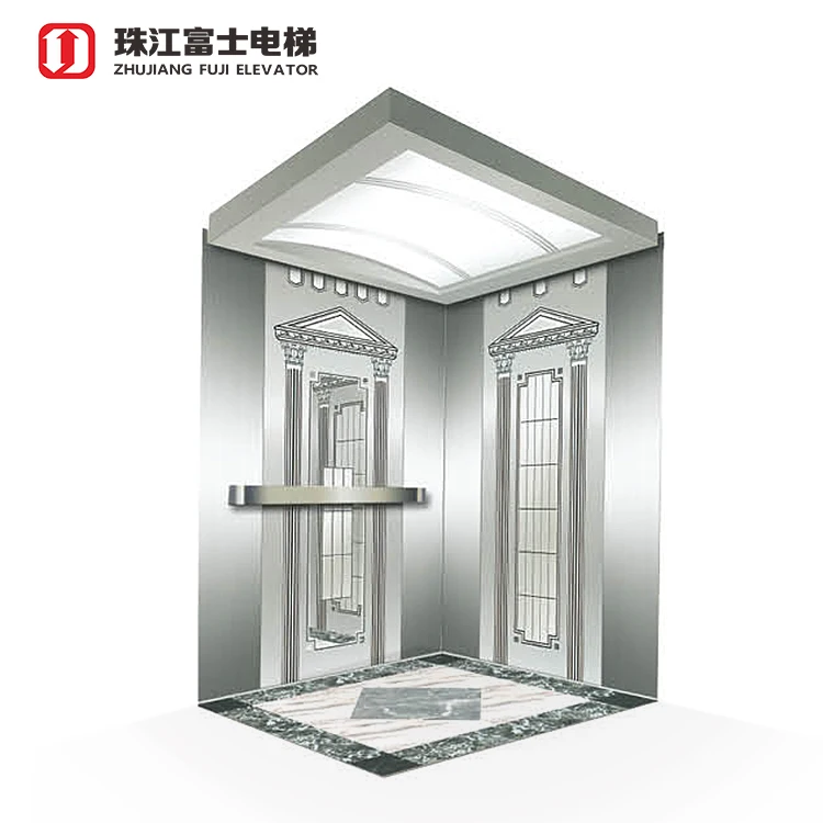 ZhuJiangFuJi Commercial Passenger Lifts Auto Door Passenger Elevator With Ce Certificate